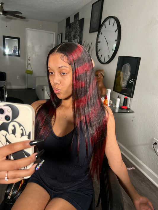 13x4 Frontal Wig 250% density